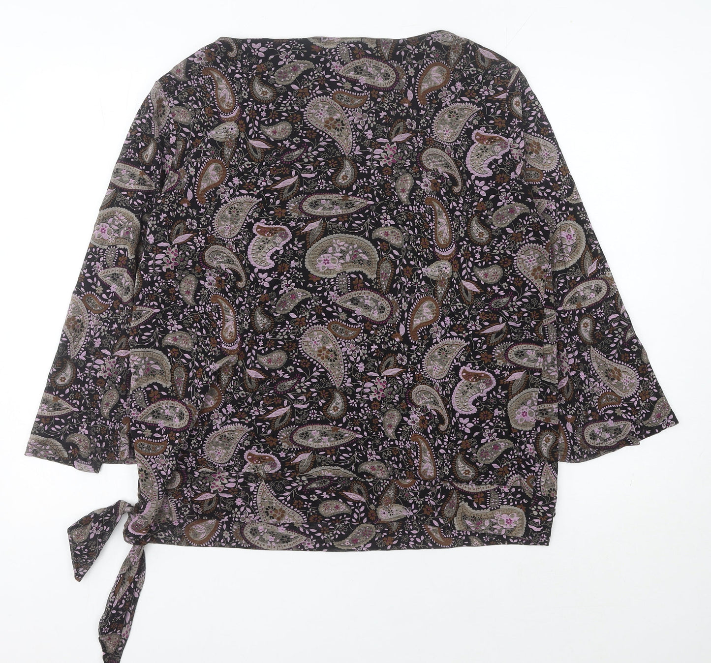 Bonmarché Women’s Multicoloured Paisley Tunic Blouse Size L