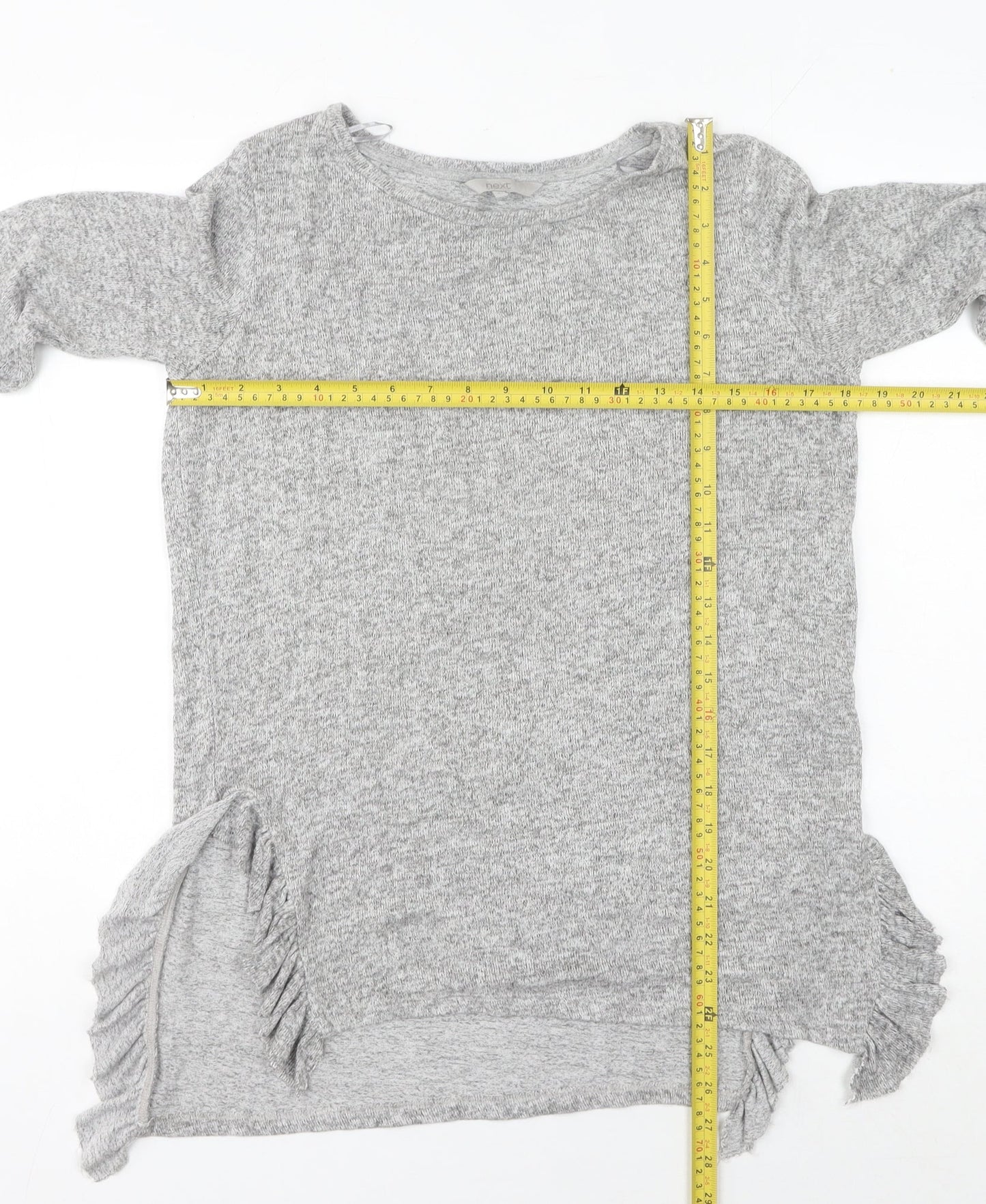 Womens UK Size 8 NEXT Grey Pullover Jumper