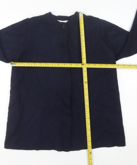 Womens UK Size 12 Marks and Spencer Blue Cardigan Jumper
