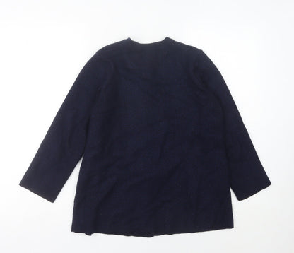 Womens UK Size 12 Marks and Spencer Blue Cardigan Jumper