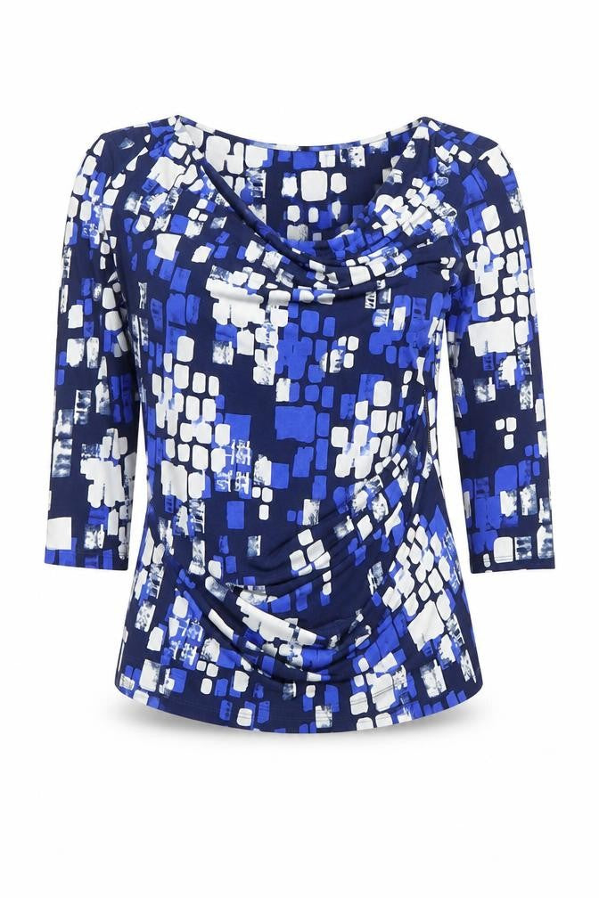 Womens UK Size 12 Jasper Conran Blue Basic Blouse