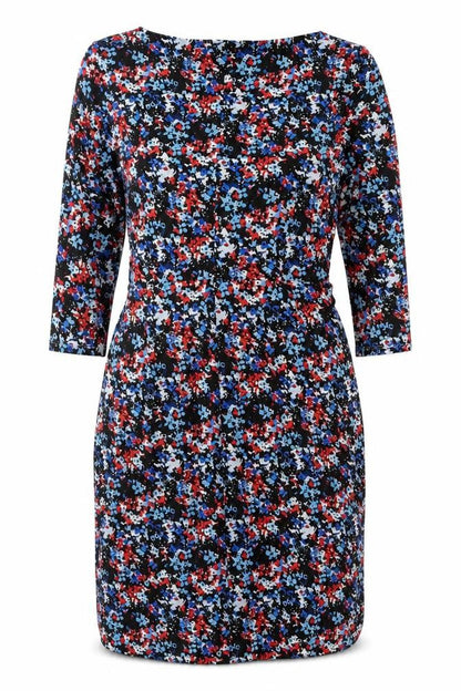 Precis Petite Women's Multicoloured Size 10 Sheath Knee Length Dress