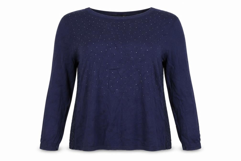 Womens UK Size 16 NEXT Blue Pullover Jumper