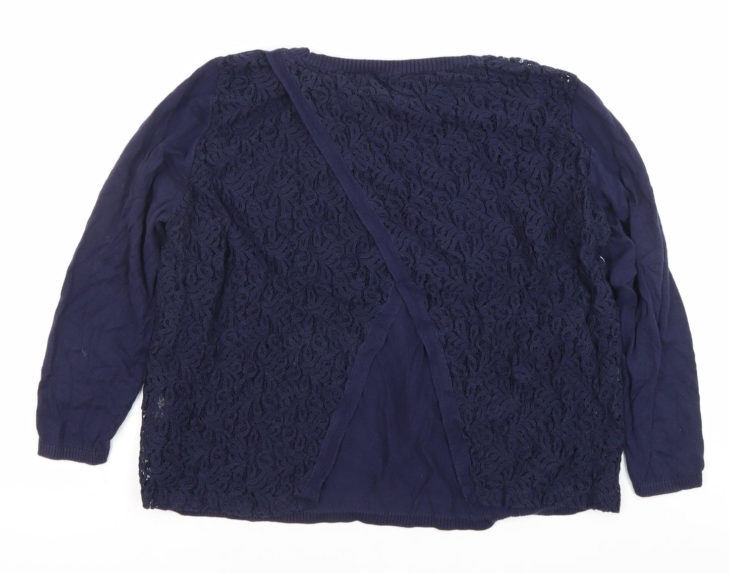 Womens UK Size 16 NEXT Blue Pullover Jumper