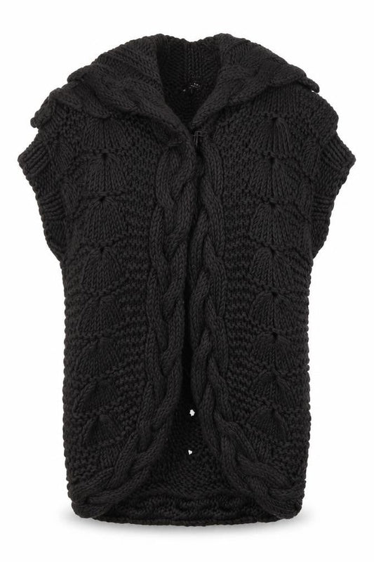 Womens UK Size 10 Ted Baker Black Cardigan Jumper