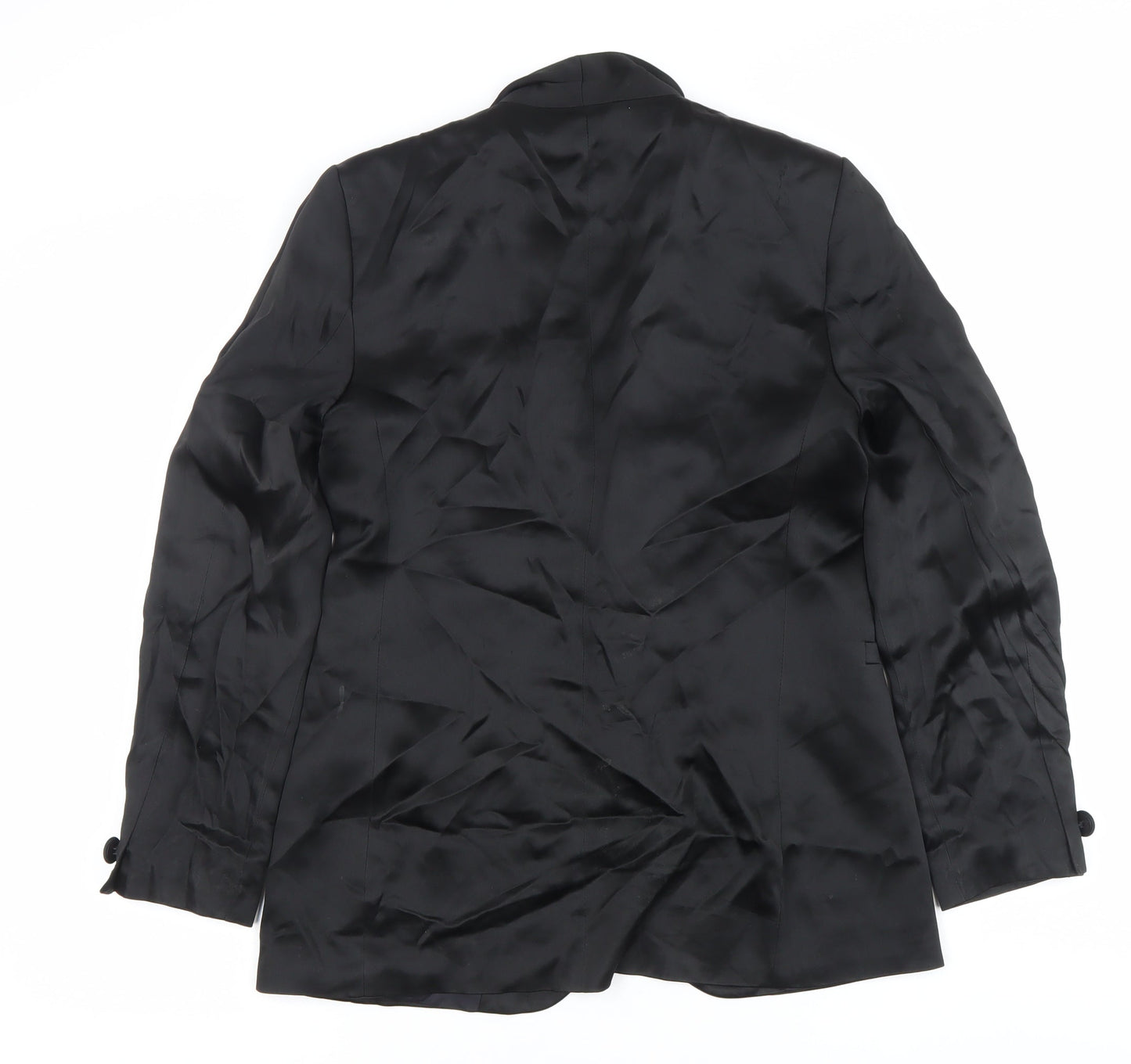 Marks and Spencer Women’s Black Size 10 Tuxedo Blazer Shawl Collar