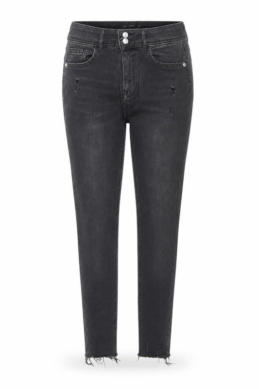 Womens UK Size 10 F&F Regular Fit Skinny Black Jeans