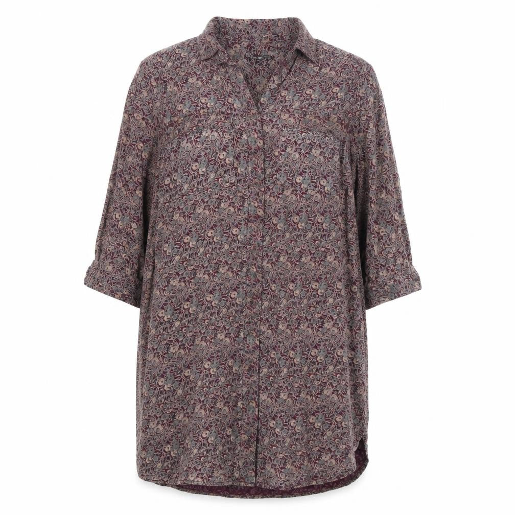 Womens UK Size 12 NEXT Multicoloured Tunic Button-Up