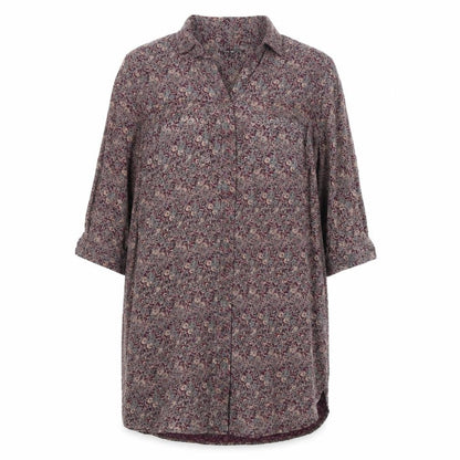 Womens UK Size 12 NEXT Multicoloured Tunic Button-Up