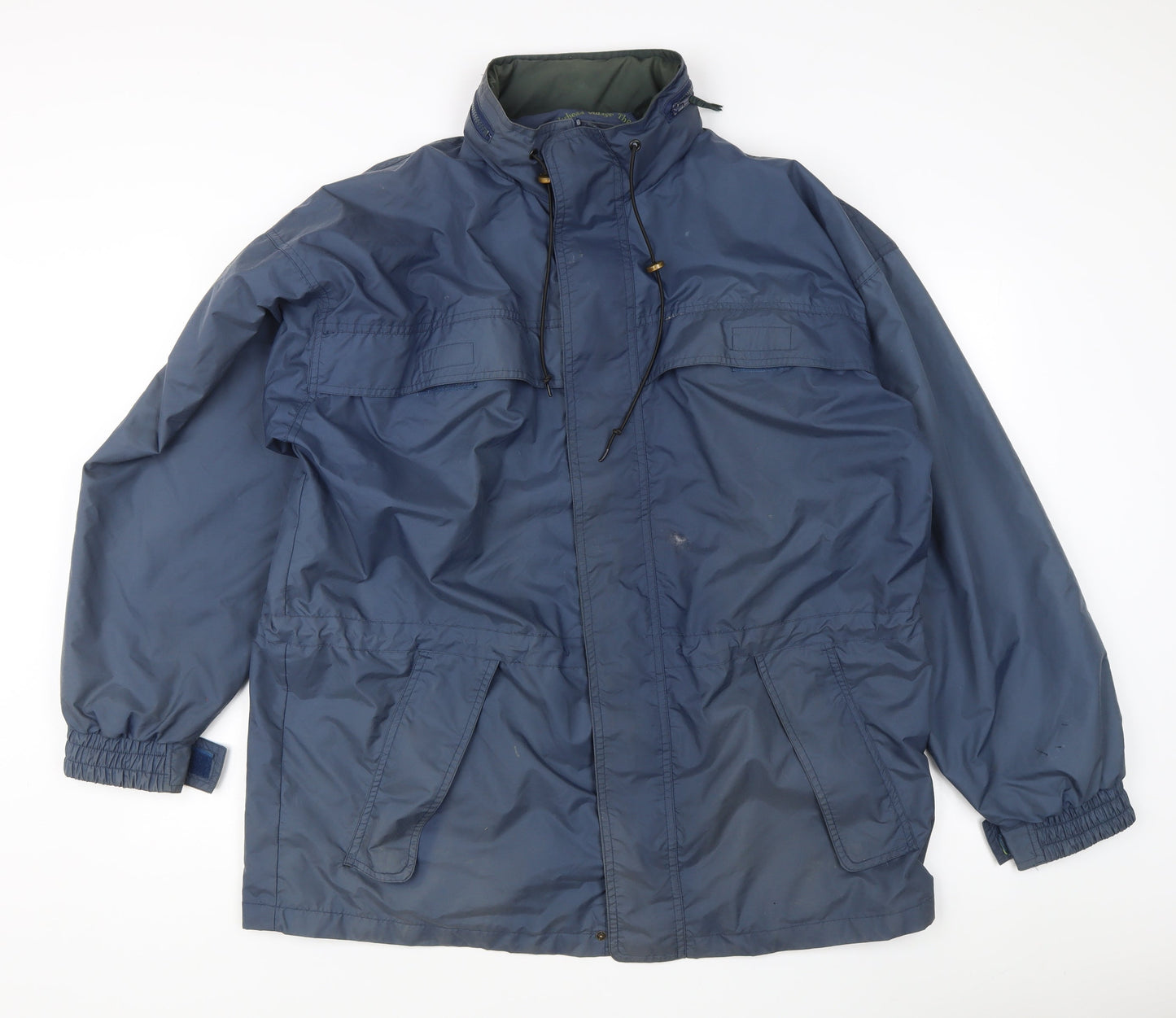 Mens UK Size L Hawkshead Blue Parka Coat