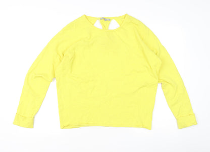 Womens UK Size 12 Oliver Bonas Yellow Pullover Jumper
