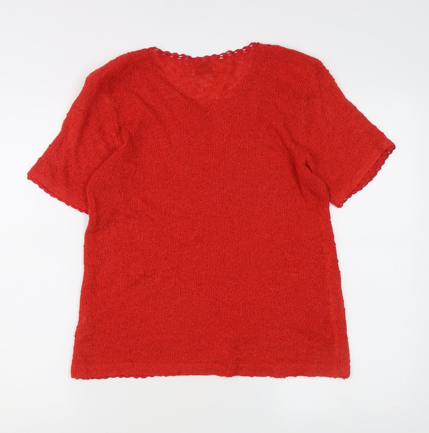 Womens UK Size L Roman Originals Red Pullover Jumper