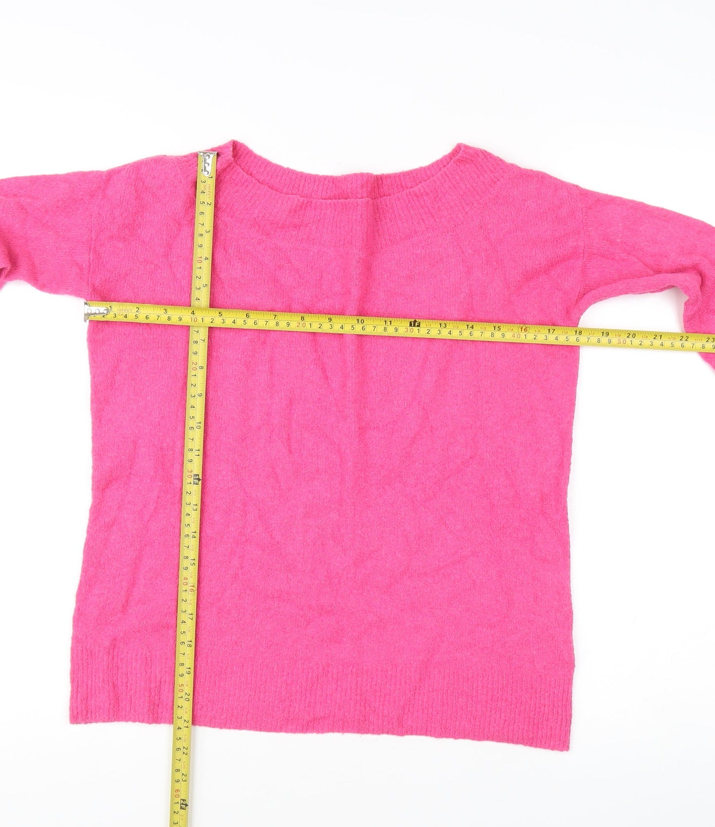 Womens UK Size S Hush Pink Pullover Jumper