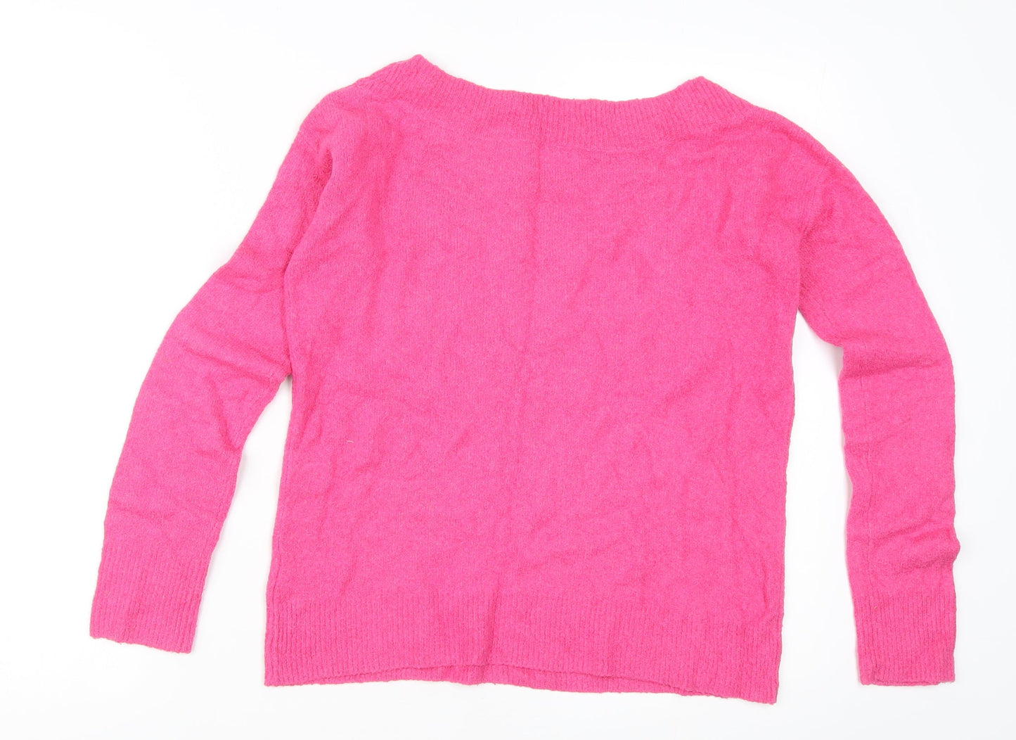 Womens UK Size S Hush Pink Pullover Jumper