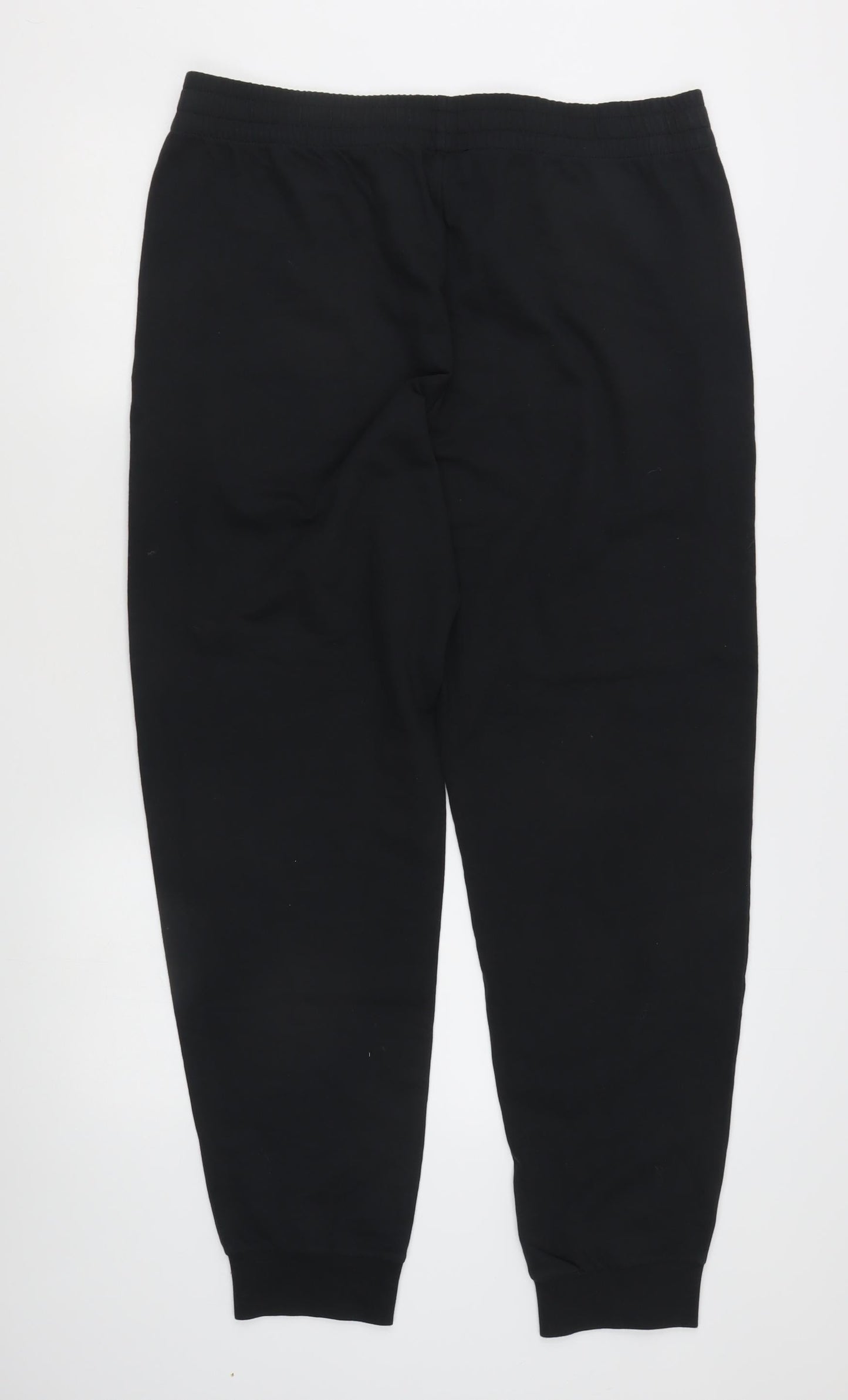 Emporio Armani EA7 Men's Black Joggers M Tapered Cotton Stretch