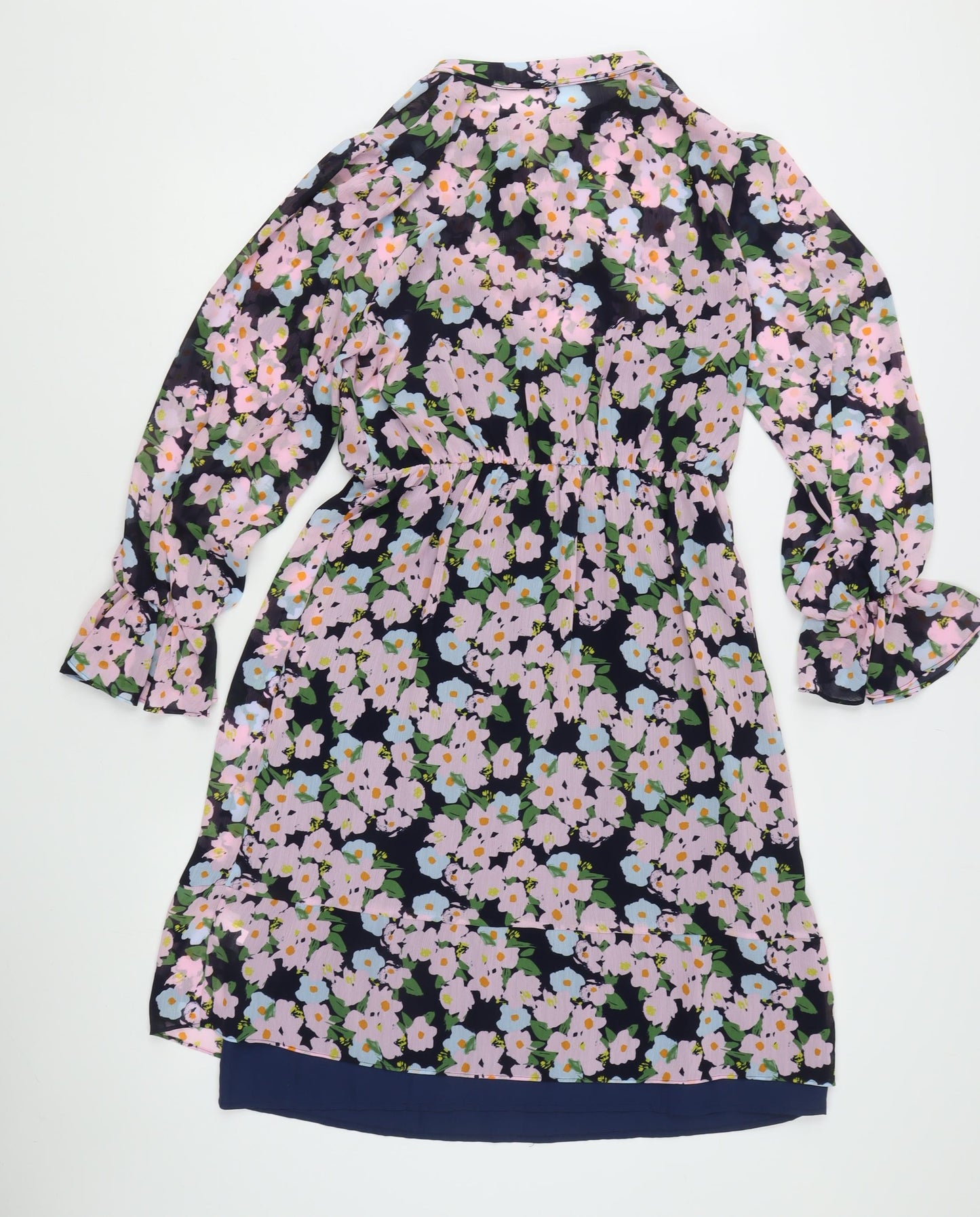 J.Crew Mercantile Women's Multicolour Floral A-Line Dress Size S