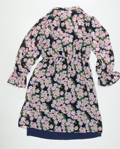 J.Crew Mercantile Women's Multicolour Floral A-Line Dress Size S