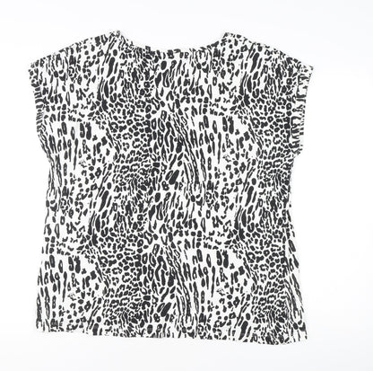 Womens UK Size 18 Dorothy Perkins Black Basic T-Shirt