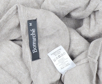 Womens UK Size M Bonmarché Beige Pullover Jumper