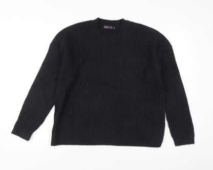 Womens UK Size L Marks and Spencer Black Pullover Jumper
