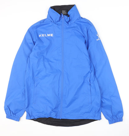 Kelme Men's Blue XS Windbreaker Jacket Nylon Sports Activewear