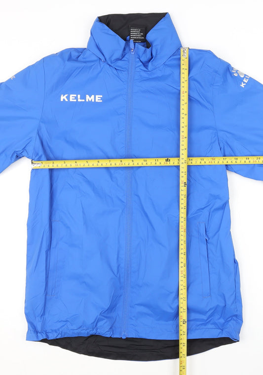 Kelme Men's Blue XS Windbreaker Jacket Nylon Sports Activewear