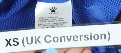 Kelme Men's Blue XS Windbreaker Jacket Nylon Sports Activewear