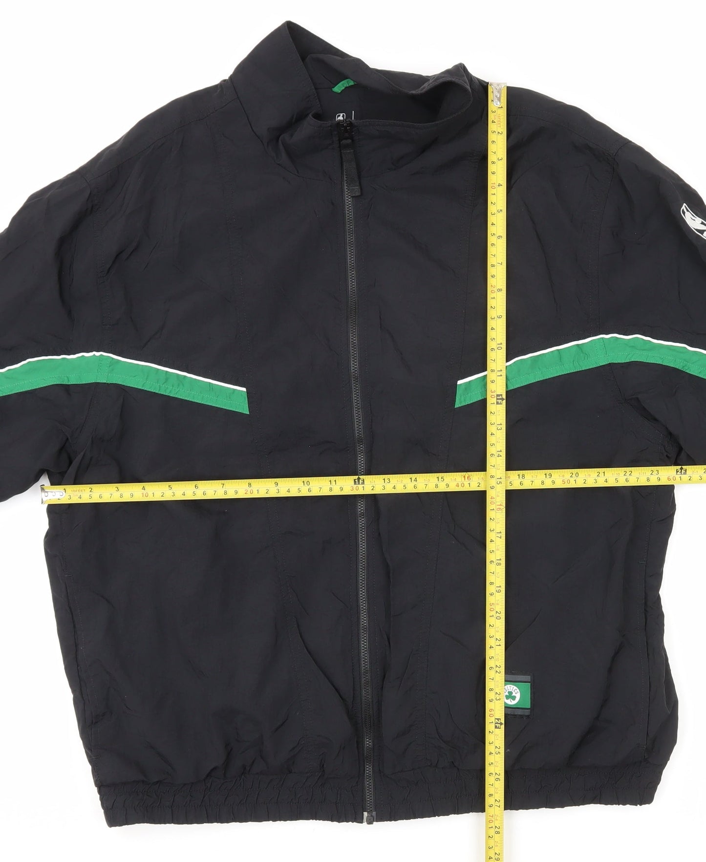Nike Men’s Black Celtics Basketball Track Jacket XL Full Zip