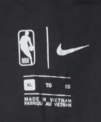 Nike Men’s Black Celtics Basketball Track Jacket XL Full Zip