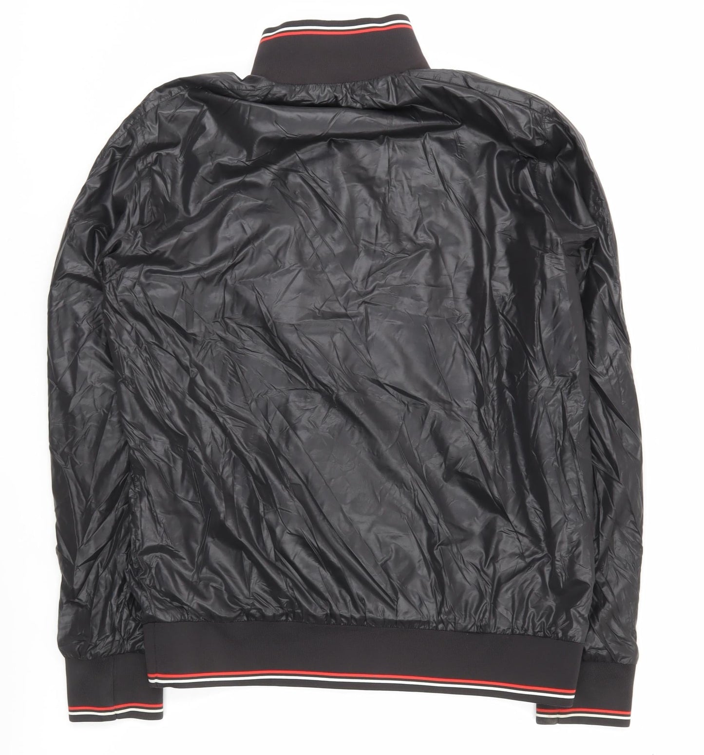 Puma Men's Black XL Track Jacket Lightweight Full Zip Activewear