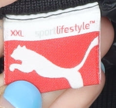 Puma Men's Black XL Track Jacket Lightweight Full Zip Activewear