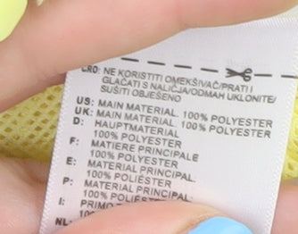 Adidas Arsenal Men's Yellow S Windbreaker Jacket Hooded Football