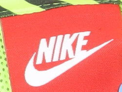 Nike Men's Grey & Neon Green L Track Jacket Hooded Full Zip Sportswear