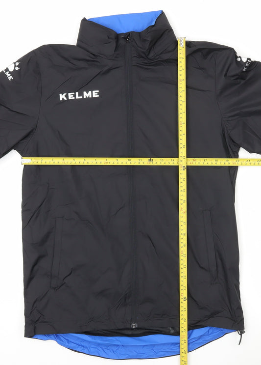 Kelme Men’s Black M Windbreaker Jacket Football Gym Training
