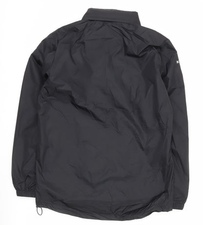 Kelme Men’s Black M Windbreaker Jacket Football Gym Training