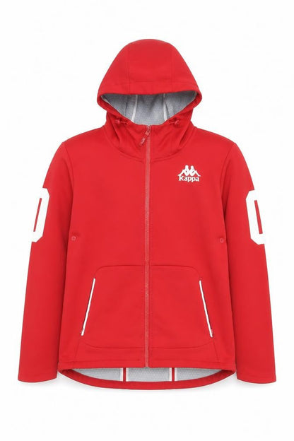 Mens UK Size XS Kappa Red Gym & Training Running & Jogging Walking Jacket