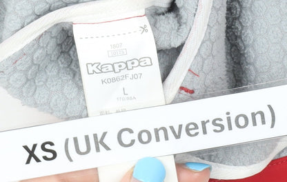 Kappa Mens Red XS Softshell Hooded Full Zip Sports Jacket