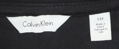 Calvin Klein Men’s Grey Track Jacket S Regular Fit Full Zip Athleisure