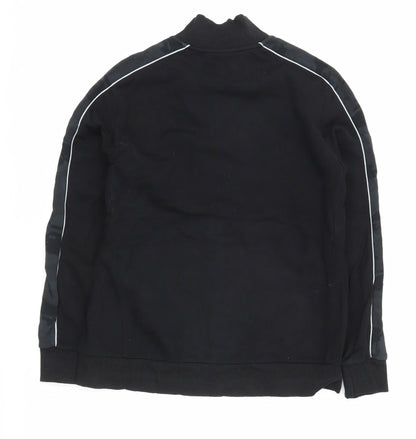 Kappa Men's Black L Track Jacket Full Zip Sportswear