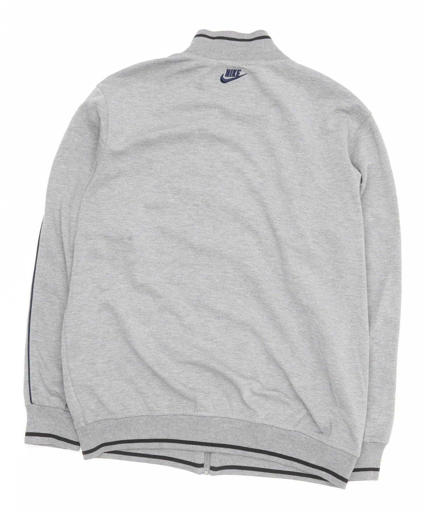 Nike Men’s Grey 2XL Track Jacket Full Zip Sportswear Lightweight