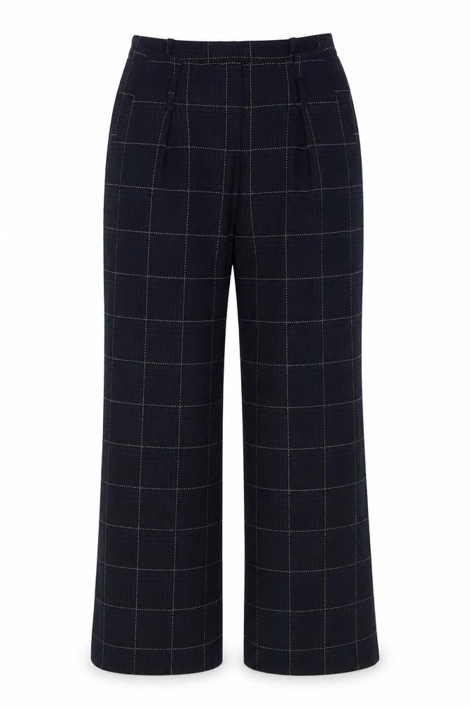 Womens UK Size 12 H&M Regular Fit Business Casual Black Trousers