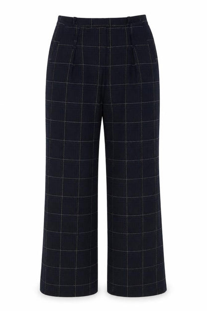 Womens UK Size 12 H&M Regular Fit Business Casual Black Trousers