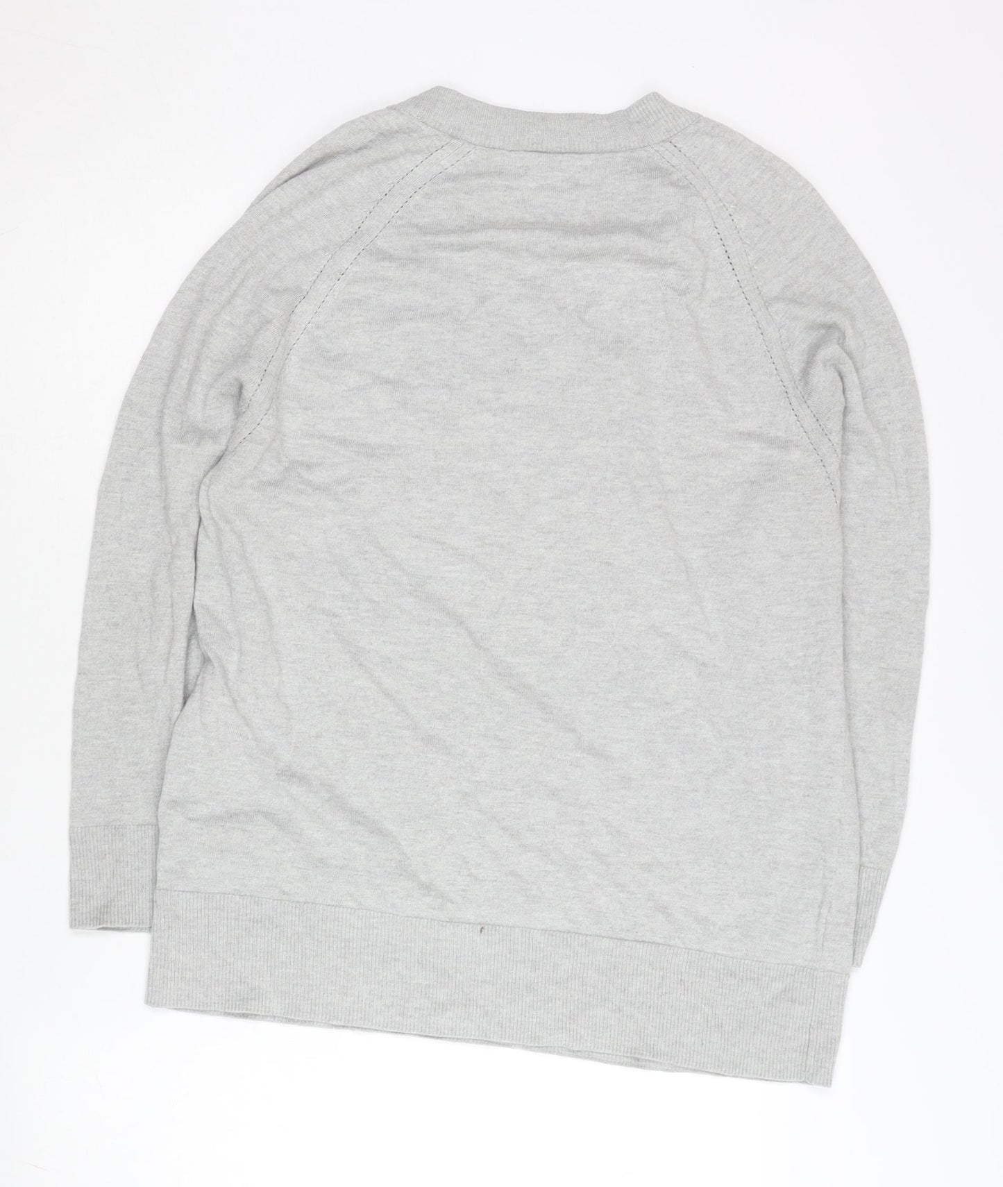 Womens UK Size 12 MNG Grey Pullover Jumper