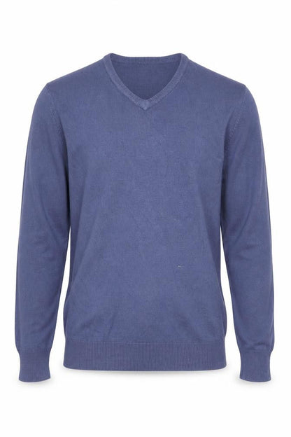 Mens UK Size M Marks and Spencer Blue Pullover Jumper