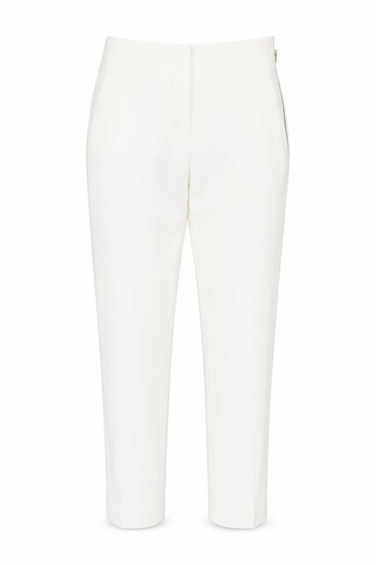 Womens UK Size S Capsule Regular Fit CasualBusinessTravel White Trousers