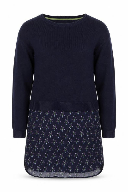 Womens UK Size 12 White Stuff Blue Pullover Jumper