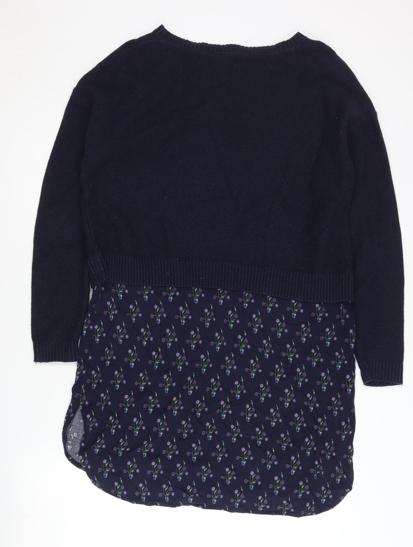 Womens UK Size 12 White Stuff Blue Pullover Jumper