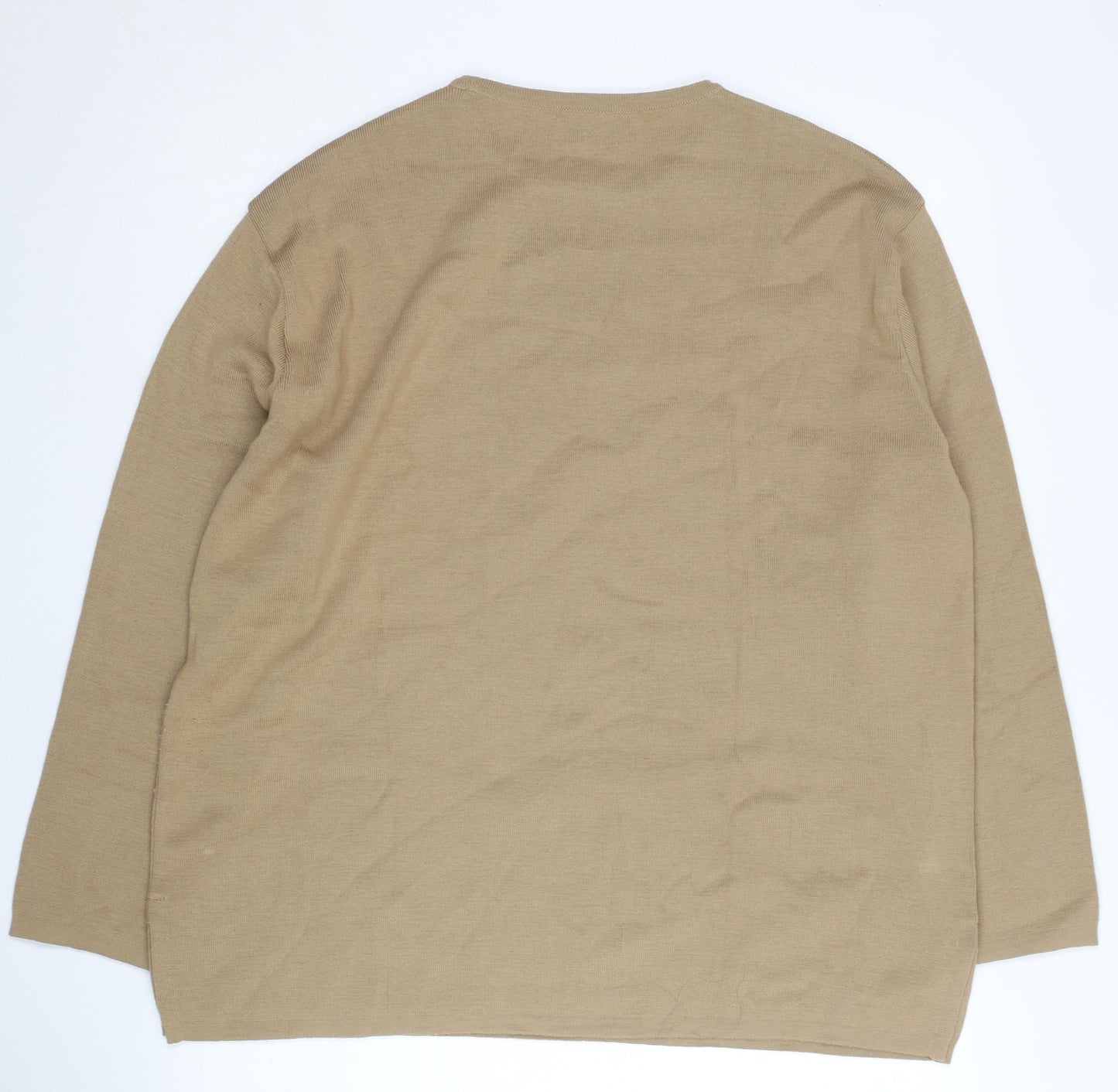 Womens UK Size XL Chianti Beige Pullover Jumper