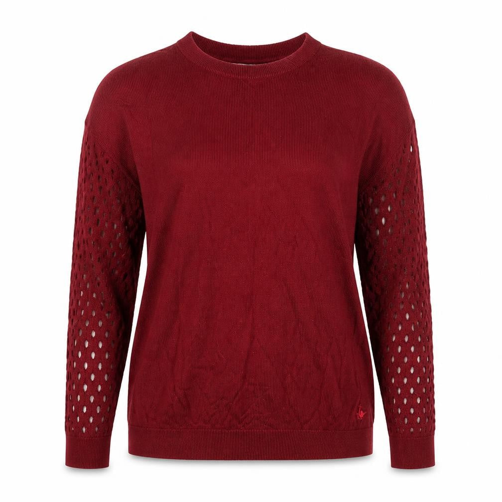 Womens UK Size 8 Jack Wills Red Pullover Jumper