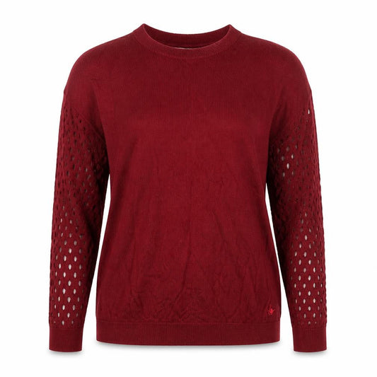 Womens UK Size 8 Jack Wills Red Pullover Jumper